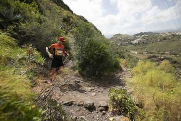 La LPA Trail  se celebró este sábado en la capital grancanaria/Carlos Díaz Recio.